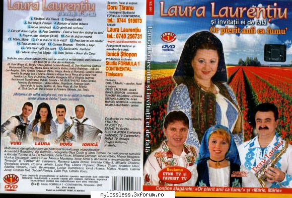 Laura Laurentiu si invitatii ei de fala-2007-DVD-NF - Tracklist: 01. B - @ DVD-uri Romanesti cu muzica [VIDEO]