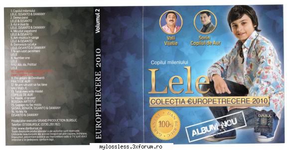 Lele - Colectia Euromanele vol.2-MAG-2010-LOSSLESS-MiNT - Lossless - @ Muzica/Albume in format Lossless [FLAC]-[ROMANEASCA]