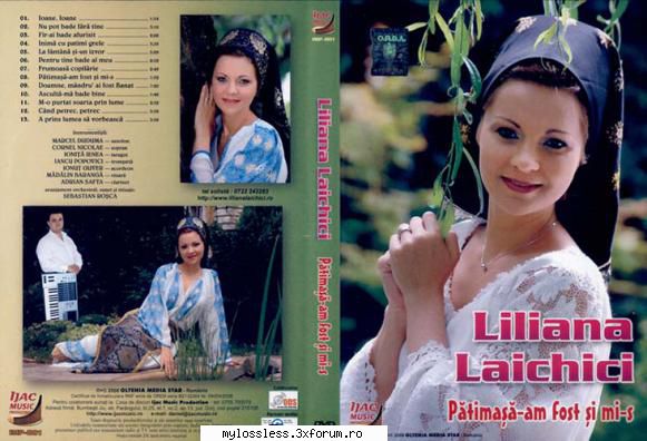Liliana Laichici - Patimasa-am fost si mi-s-2009-DVD-NF - Lossless - @ DVD-uri Romanesti cu muzica [VIDEO]