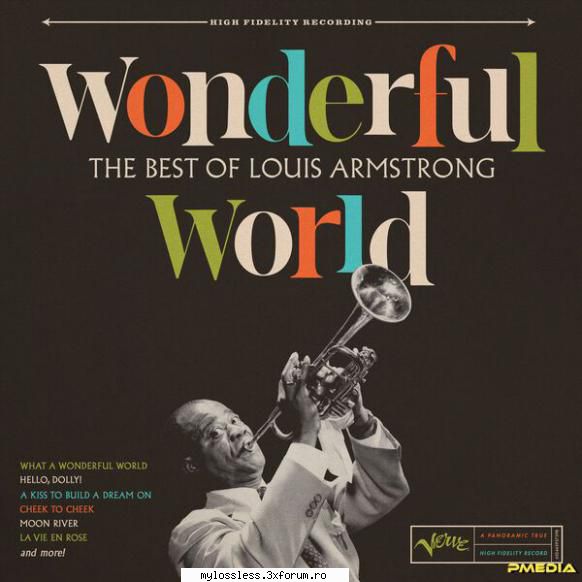 Louis Armstrong - Wonderful World The Best-2024-FLAC-NoGrp - Lossless - @ Muzica/Albume in format Lossless [FLAC]-[STRAINA]
