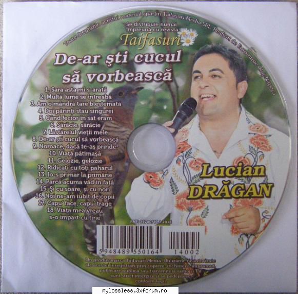Lucian Dragan - De-ar sti cucul sa vorbeasca-CD-FLAC-2014-MiNT - Lossless - @ Muzica/Albume in format Lossless [FLAC]-[ROMANEASCA]