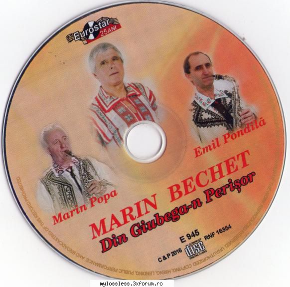 Marin Bechet - Din Giubega-n Perisor-CD-FLAC-2016-MiNT - Lossless - @ Muzica/Albume in format Lossless [FLAC]-[ROMANEASCA]