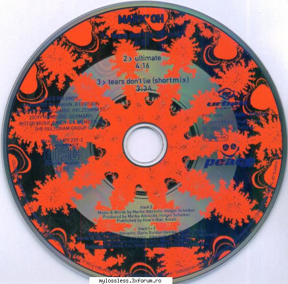 Mark' Oh Tears Don't Lie - teomar2007 - @ Muzica/Albume in format Lossless [FLAC]-[STRAINA]