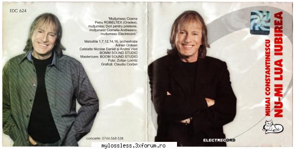 Mihai Constantinescu - Nu-mi lua iubirea-CD-FLAC-2004-MiNT - Lossless - @ Muzica/Albume in format Lossless [FLAC]-[ROMANEASCA]