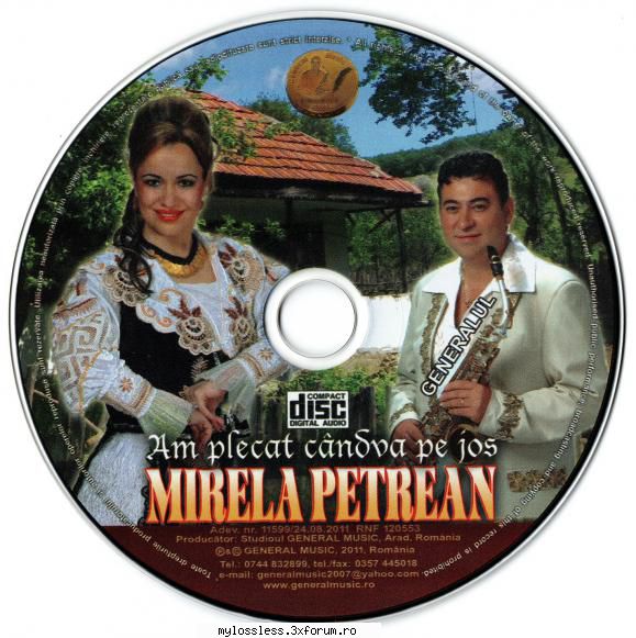 Mirela Petrean - Am plecat candva pe jos-CD-FLAC-2011-MiNT - Lossless - @ Muzica/Albume in format Lossless [FLAC]-[ROMANEASCA]