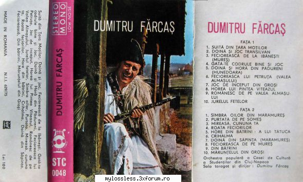 <::Muzica ROManeasca de pe Casete Audio::>> - sorin00098 - @ Muzica/Albume in format Lossless [FLAC]-[ROMANEASCA]
