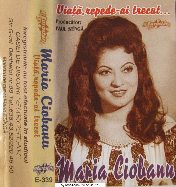 <::Muzica ROManeasca de pe Casete Audio::>> - sorin00098 - @ Muzica/Albume in format Lossless [FLAC]-[ROMANEASCA]