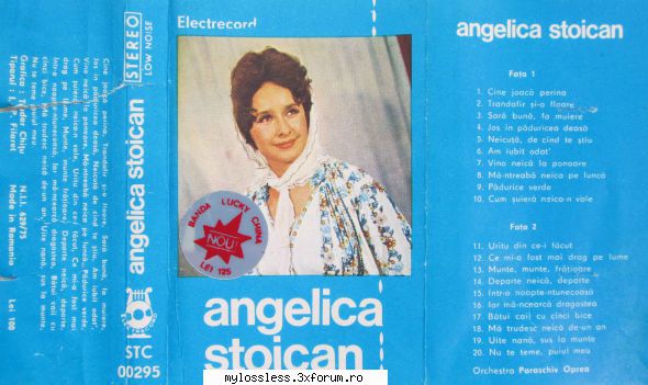 <::Muzica ROManeasca de pe Casete Audio::>> - sorin00098 - @ Muzica/Albume in format Lossless [FLAC]-[ROMANEASCA]