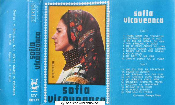 <::Muzica ROManeasca de pe Casete Audio::>> - Lalalalalla - @ Muzica/Albume in format Lossless [FLAC]-[ROMANEASCA]