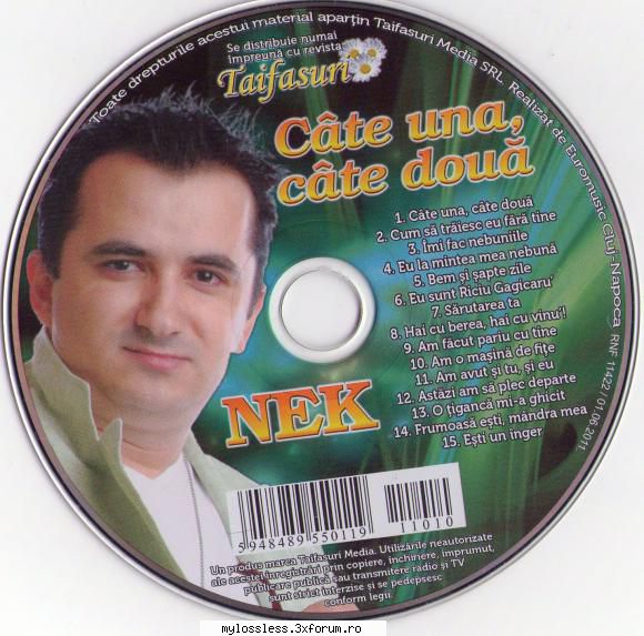 NEK - Cate una, cate doua-CD-FLAC-2011-MiNT - Lossless - @ Muzica/Albume in format Lossless [FLAC]-[ROMANEASCA]