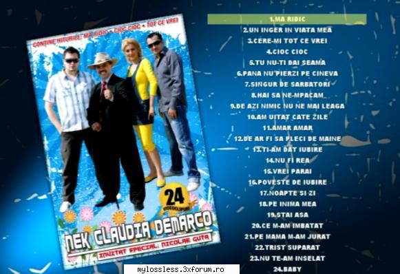 Nek, Claudia & DeMarco-2008-PAL-MDVD-KTY - Info + PlayList: DVD zone - @ DVD-uri Romanesti cu muzica [VIDEO]