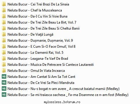 Neluta Bucur Colectie Albume FLAC - Las aici cateva A - @ Muzica/Albume in format Lossless [FLAC]-[ROMANEASCA]