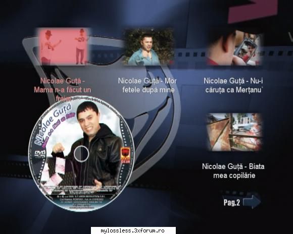 Nicolae Guta - Mama n-a facut un fraier-2009-DVD-NF - Info + Tracklist - @ DVD-uri Romanesti cu muzica [VIDEO]