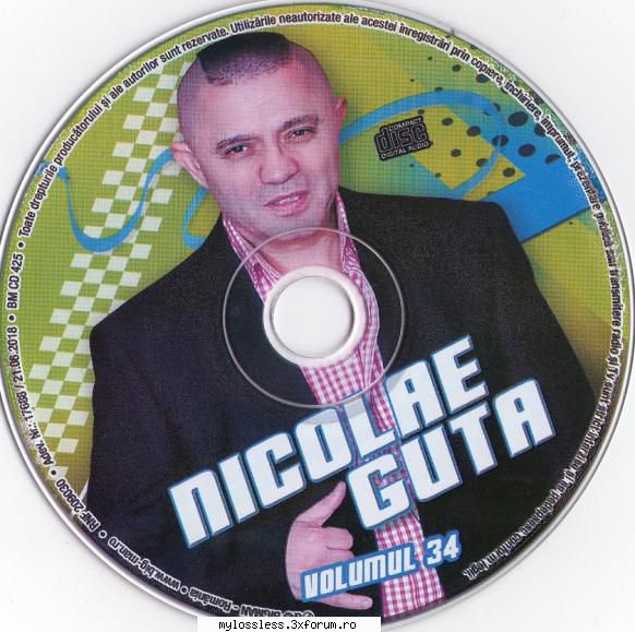 Nicolae Guta - Volumul 34-CD-FLAC-2018-MiNT - Lossless - @ Muzica/Albume in format Lossless [FLAC]-[ROMANEASCA]
