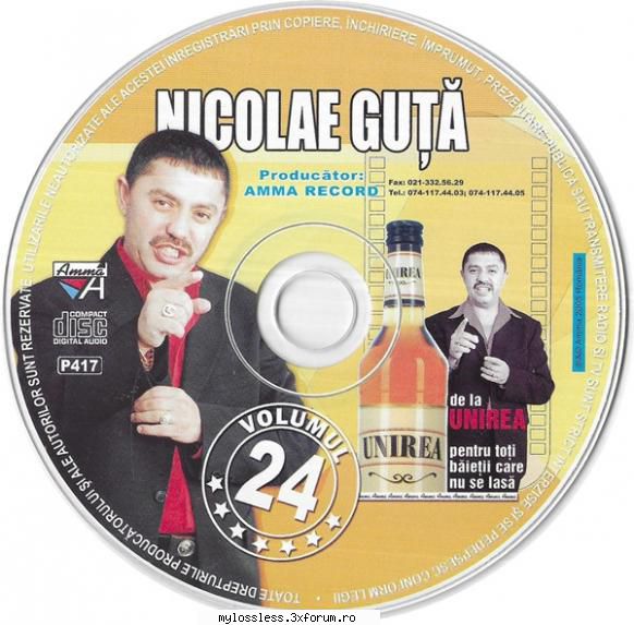Nicolae Guta Vol. -CD-FLAC-NoGrp - Tracklist: 1. (00 - @ Muzica/Albume in format Lossless [FLAC]-[ROMANEASCA]