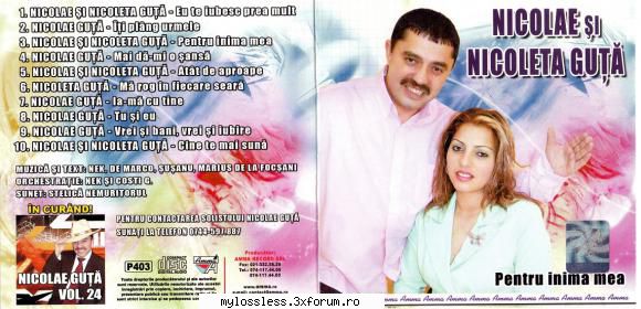 Nicolae si Nicoleta Guta - Pentru inima mea-CD-FLAC-2005-MiNT - Lossless - @ Muzica/Albume in format Lossless [FLAC]-[ROMANEASCA]