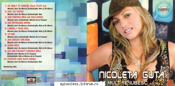 Nicoleta Guta - Ce mult te iubesc-CD-FLAC-2006-MiNT - Lossless - @ Muzica/Albume in format Lossless [FLAC]-[ROMANEASCA]