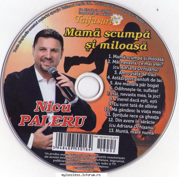 Nicu Paleru - Mama scumpa si miloasa-CD-FLAC-2019-MiNT - Lossless - @ Muzica/Albume in format Lossless [FLAC]-[ROMANEASCA]