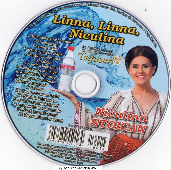 Niculina Stoican - Linna, Linna, Niculina-CD-FLAC-2016-MiNT - Lossless - @ Muzica/Albume in format Lossless [FLAC]-[ROMANEASCA]
