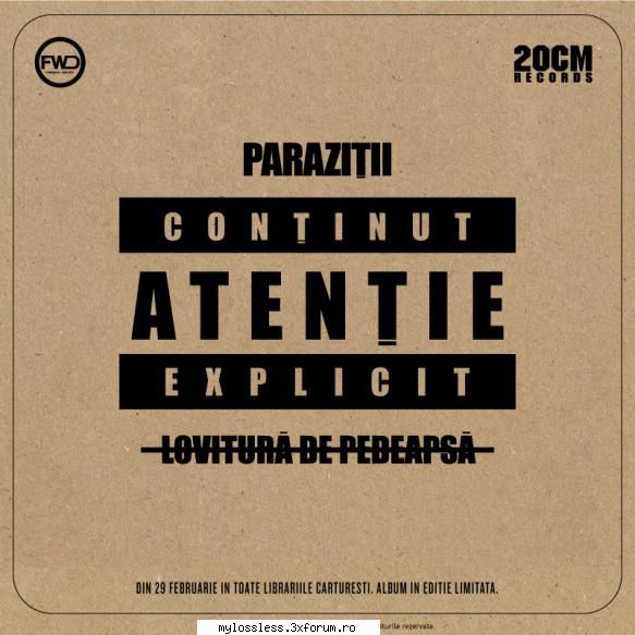 Paraziții - Lovitură de pedeapsă-CD-FLAC-2016-KME - kaname - @ Muzica/Albume in format Lossless [FLAC]-[ROMANEASCA]