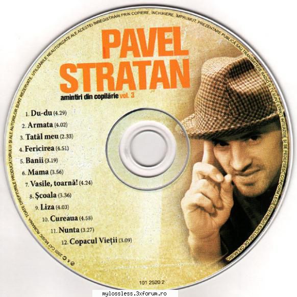 Pavel Stratan - Amintiri din copilarie Vol.3-CD-FLAC-2007-MiNT - Lossless - @ Muzica/Albume in format Lossless [FLAC]-[ROMANEASCA]