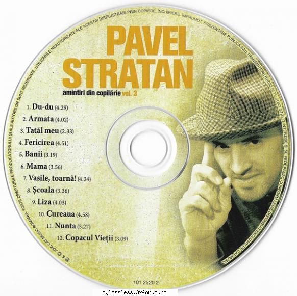 Pavel Stratan - Amintiri din copilărie, volumul 3 - avistudio - @ Muzica/Albume in format Lossless [FLAC]-[ROMANEASCA]