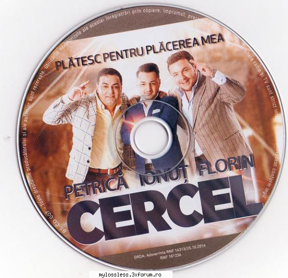 Petrica, I. & Fl. Cercel-Platesc pentru placerea mea-CD-FLAC-2016-MiNT - Lossless - @ Muzica/Albume in format Lossless [FLAC]-[ROMANEASCA]