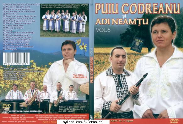 Puiu Codreanu si Adi Neamtu Vol.6-2009-DVD-NF - Tracklist: 01. Multe a - @ DVD-uri Romanesti cu muzica [VIDEO]