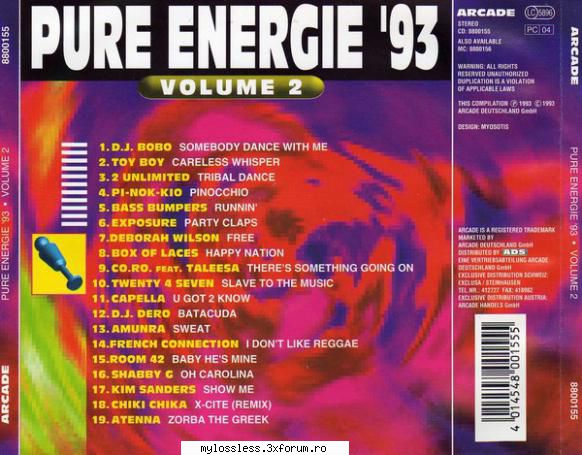 Pure energie'93 vol ) - teomar2007 - @ Muzica/Albume in format [MP3]-[ROMANEASCA/STRAINA]
