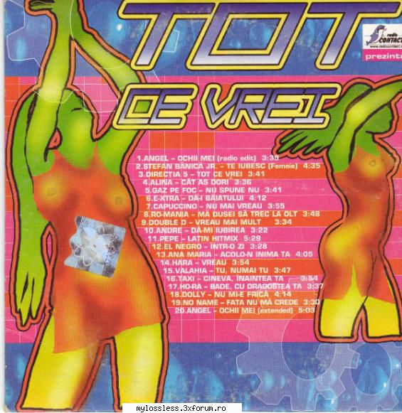 Radio Contact Prezintă - Tot Ce Vrei (2002) [FLAC] - DJ Geo - @ Muzica/Albume in format Lossless [FLAC]-[ROMANEASCA]