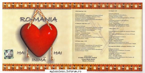 Ro-Mania - Hai Inima hai-CD-FLAC-2003-MiNT - Lossless - @ Muzica/Albume in format Lossless [FLAC]-[ROMANEASCA]