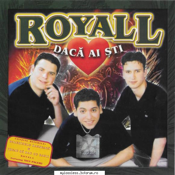 Royall � Dacă Ai Sti 2001 WAV - Download : Track - @ Muzica/Albume in format Lossless [FLAC]-[ROMANEASCA]