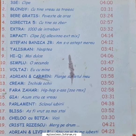 Selectii Romaneasca (2003) Vol. 2 (ALBUM ORIGINAL) - andrei88sv - @ Muzica/Albume in format [MP3]-[ROMANEASCA/STRAINA]