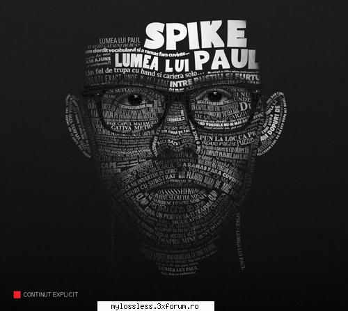 Spike - Lumea lui Paul-2015-CD-FLAC-MT - kaname - @ Muzica/Albume in format Lossless [FLAC]-[ROMANEASCA]