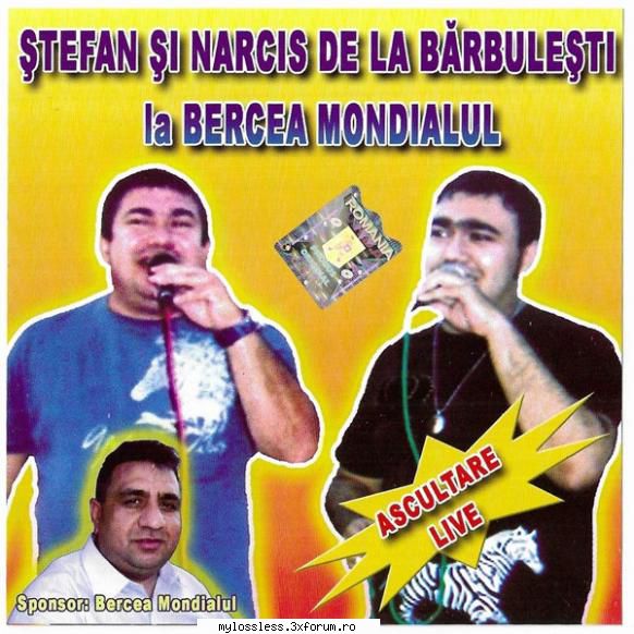 Stefan & Narcis de la Barbulesti - La Bercea Mondialu Ascultare Live - maneleclasice82 - @ Muzica/Albume in format [MP3]-[ROMANEASCA/STRAINA]