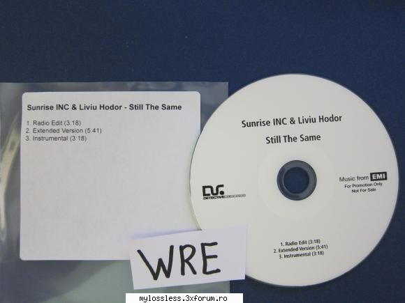 Sunrise Inc & Liviu Hodor - Still The Same-PROMO-CDR-FLAC-2011-WRE - Lossless - @ Muzica/Albume in format Lossless [FLAC]-[ROMANEASCA]
