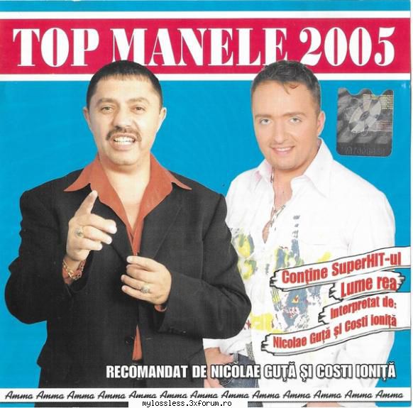 Top Manele 2005 WAV - Download : Tracklist : 1 - @ Muzica/Albume in format Lossless [FLAC]-[ROMANEASCA]