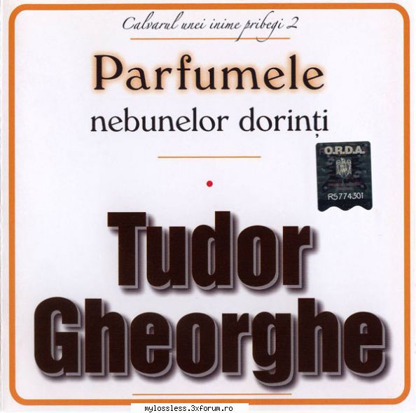 Tudor Gheorghe - (Discografie FLAC) - Lossless - @ Muzica/Albume in format Lossless [FLAC]-[ROMANEASCA]