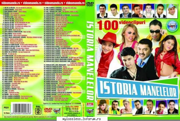 VA-Istoria Manelelor-100 videoclipuri-2009-DVD-NoGrp - Lossless - @ DVD-uri Romanesti cu muzica [VIDEO]