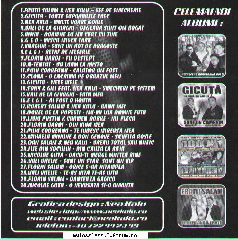 VA - 2 X 1 (Manele)-Vol.2-2007-PAL-MDVDR-MT - Lossless - @ DVD-uri Romanesti cu muzica [VIDEO]