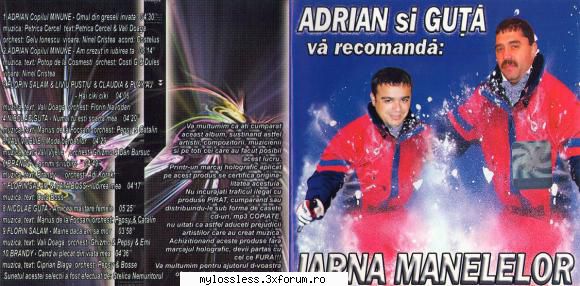 VA - Adrian si Guta va recomanda-Iarna manelelor-CD-FLAC-2003-MiNT - Lossless - @ Muzica/Albume in format Lossless [FLAC]-[ROMANEASCA]