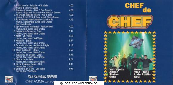 VA - Chef de Chef Vol.1-CD-FLAC-2001-MiNT - Lossless - @ Muzica/Albume in format Lossless [FLAC]-[ROMANEASCA]