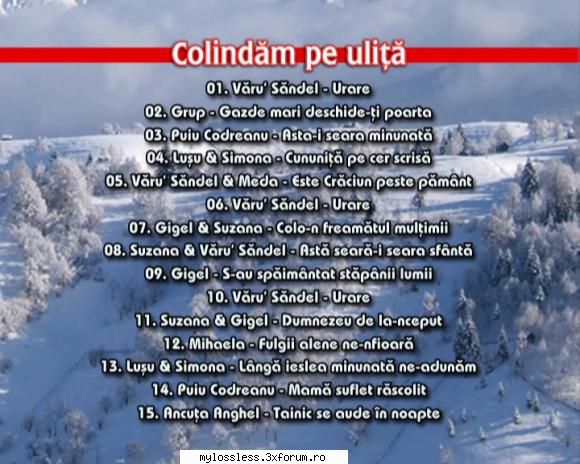 VA - Colindam pe ulita-DVD-NF - Info: Complete name : Colindam Pe - @ DVD-uri Romanesti cu muzica [VIDEO]