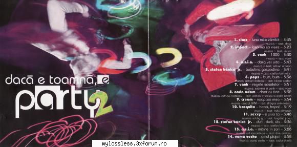 VA - Daca e toamna, e party vol.2-Retail-2003-LOSSLESS-MiNT - Lossless - @ Muzica/Albume in format Lossless [FLAC]-[ROMANEASCA]