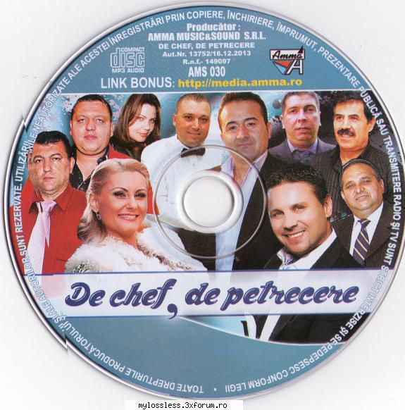 VA - De chef, de petrecere-2013-CD-[122 MP3]-NF - Lossless - @ Muzica/Albume in format [MP3]-[ROMANEASCA/STRAINA]