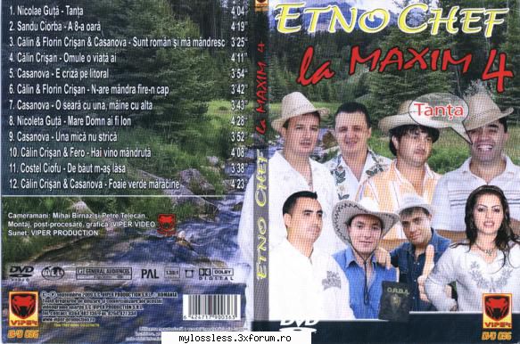 VA - Etno Chef La Maxim Vol.4-2009-DVD-NF - Tracklist: 1.Nicolae Guta - @ DVD-uri Romanesti cu muzica [VIDEO]