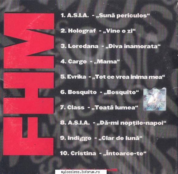 VA - FHM Music (2001) CD-Flac--MiNT - andrei88sv - @ Muzica/Albume in format Lossless [FLAC]-[ROMANEASCA]