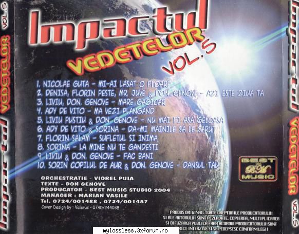 VA - Impactul vedetelor Vol.5-CD-FLAC-2005-MiNT - Lossless - @ Muzica/Albume in format Lossless [FLAC]-[ROMANEASCA]