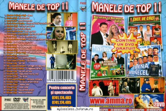 VA - Manele de Top Vol. -DVD-NF - Tracklist: 01. Nicolae si Nicoleta - @ DVD-uri Romanesti cu muzica [VIDEO]