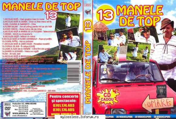VA - Manele de Top Vol. -DVD-NF - Tracklist: 01. Nicolae Guta - Vrea - @ DVD-uri Romanesti cu muzica [VIDEO]